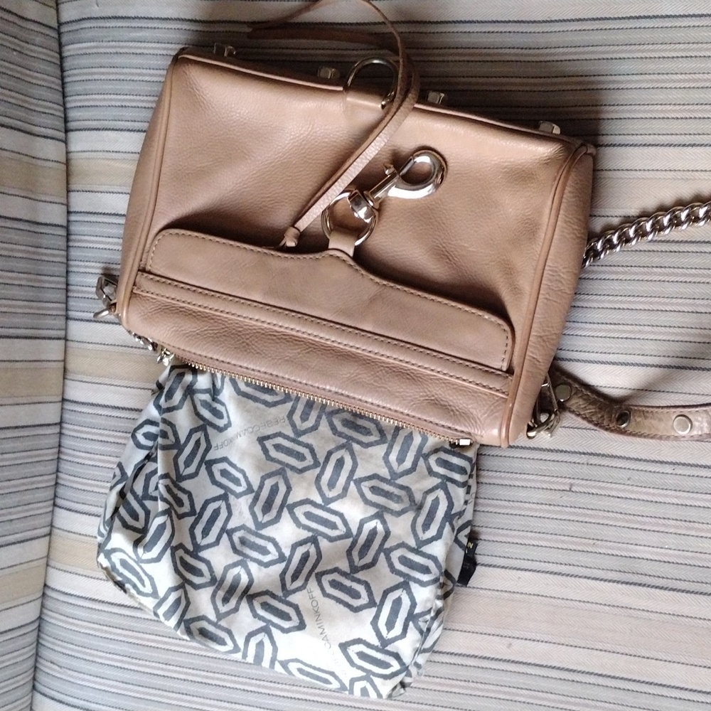 Rebecca Minkoff Tan Crossbody Bag - Picture 9 of 11